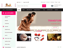 Tablet Screenshot of myintimatepleasureshop.com